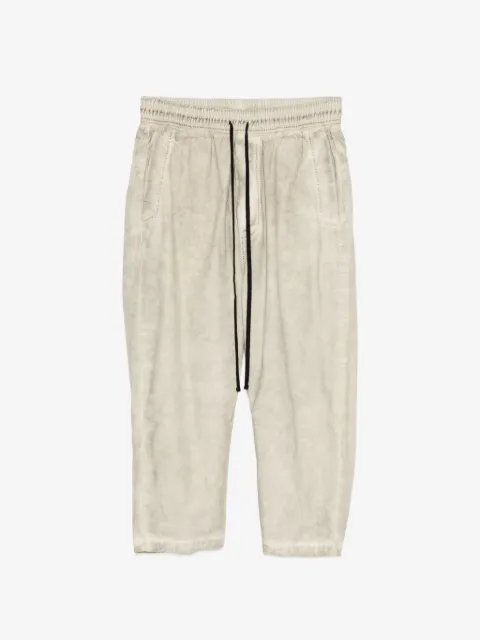 Thom Krom drawstring-waist cropped trousers