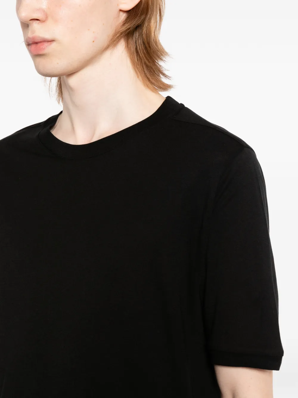 Thom Krom TS 937 T-shirt Zwart