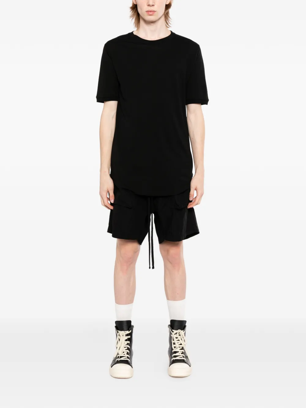 Thom Krom TS 937 T-shirt Zwart