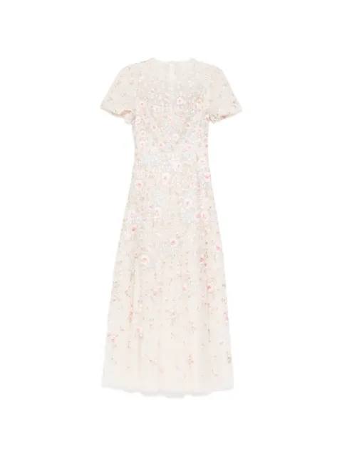 Needle & Thread floral-embrodairy dress