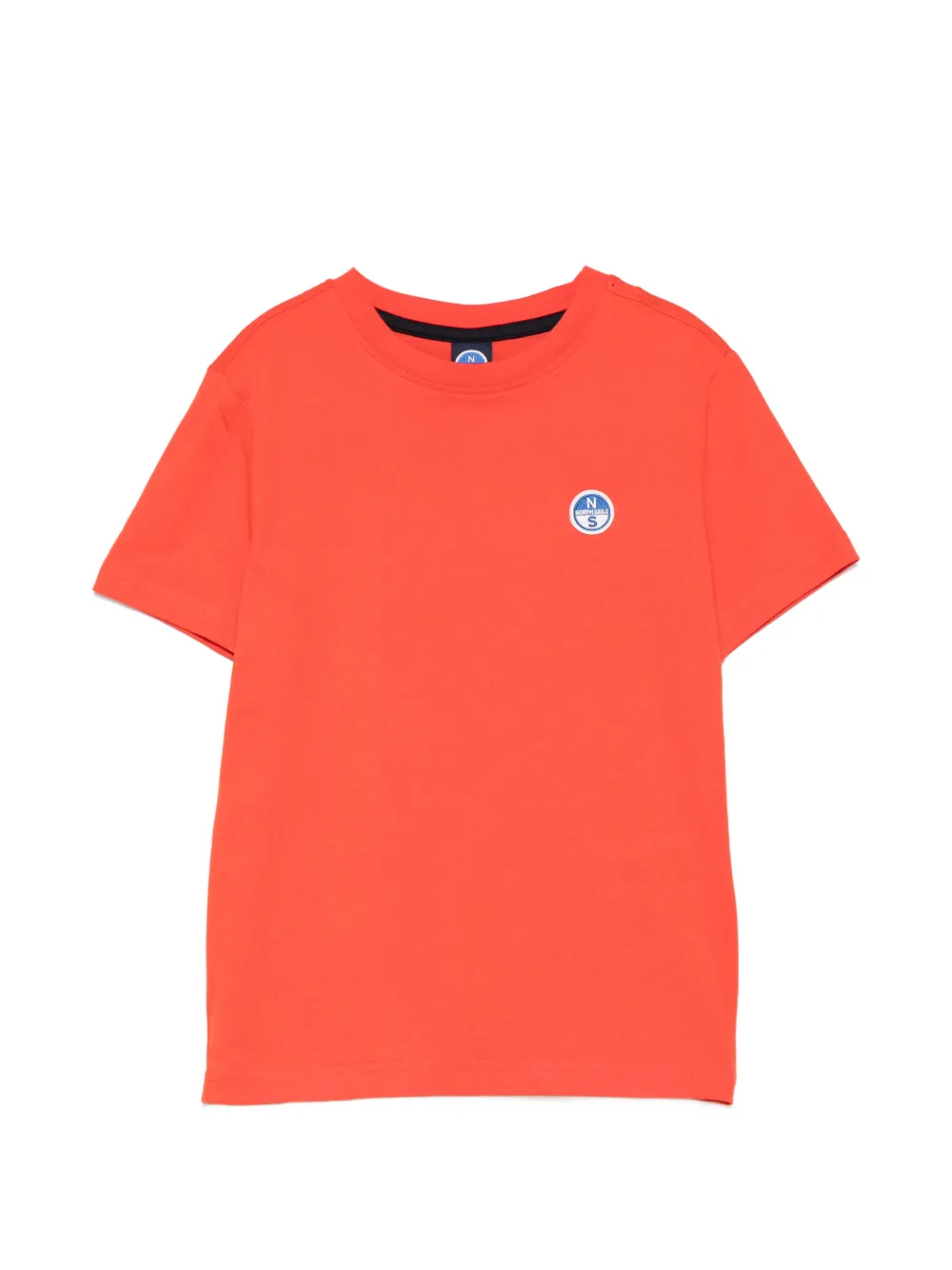North Sails Kids T-shirt con logo - Arancione