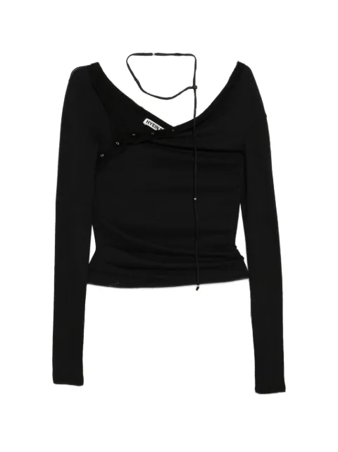 Hyein Seo twisted T-shirt