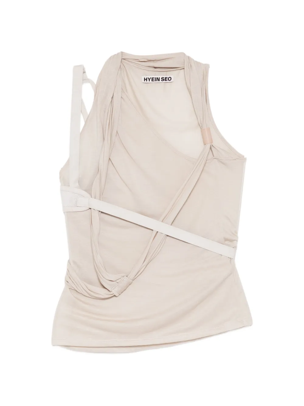 Hyein Seo sleevelss knot top - Toni neutri