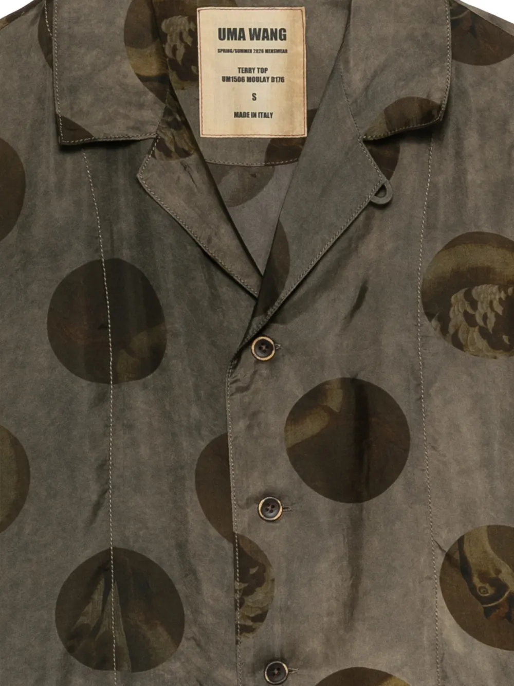  Uma Wang Terry Shirt - Brown 