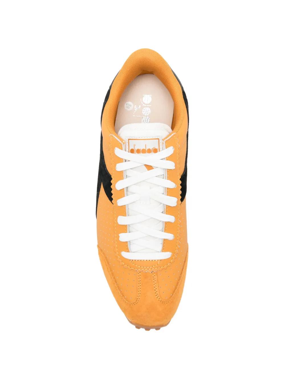 Diadora Rally Punched perforated sneakers Oranje