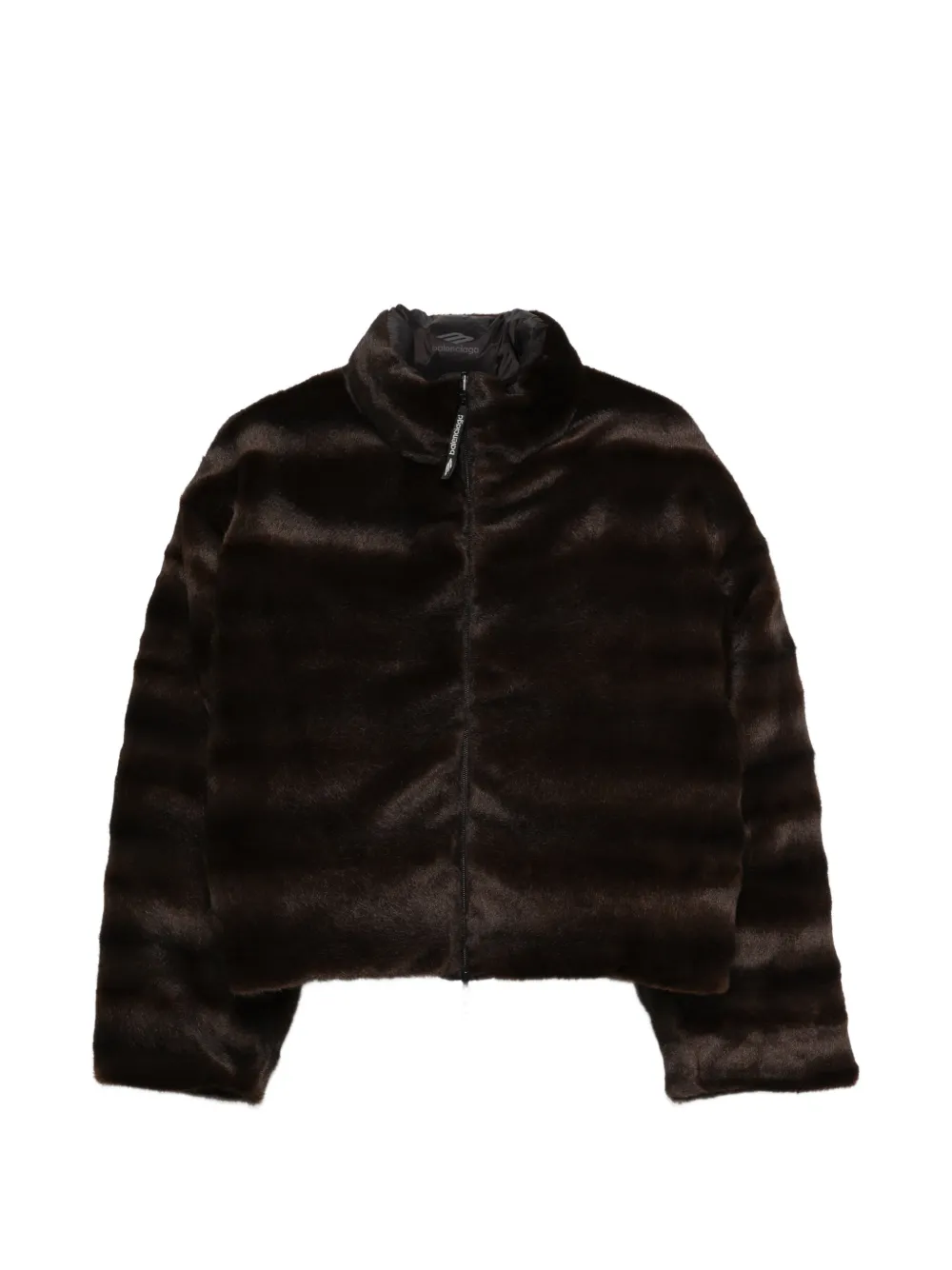 Balenciaga Giacca reversibile con zip - Nero