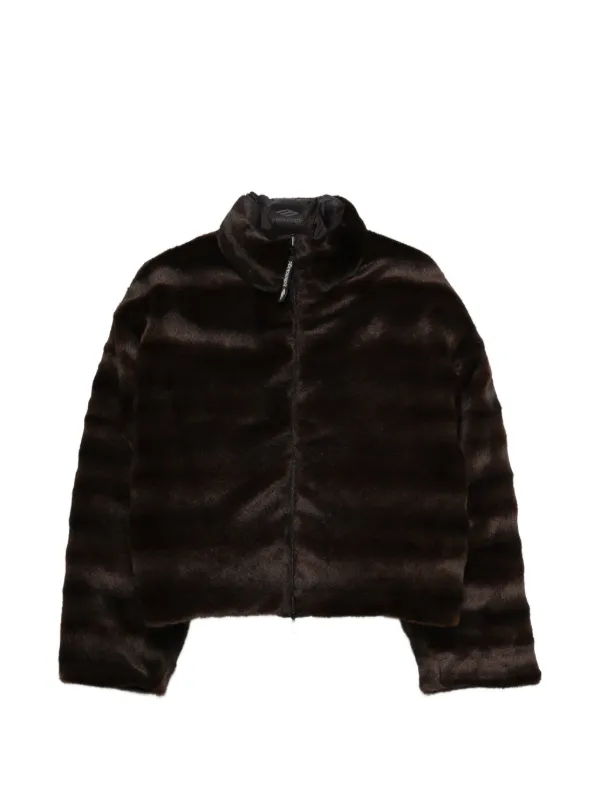 Balenciaga Reversible Zipped Jacket in Black