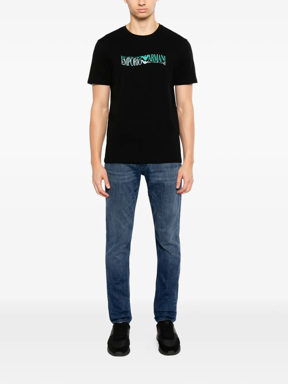 Emporio Armani J06 jeans Blauw