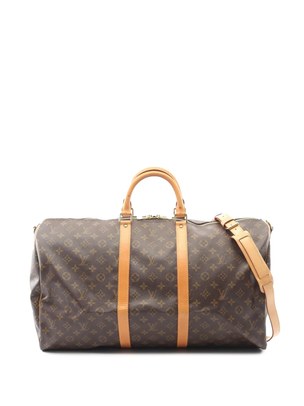 Louis Vuitton Pre-Owned 1993 Monogram Keepall Bandouliere 55 travel bag - Marrone