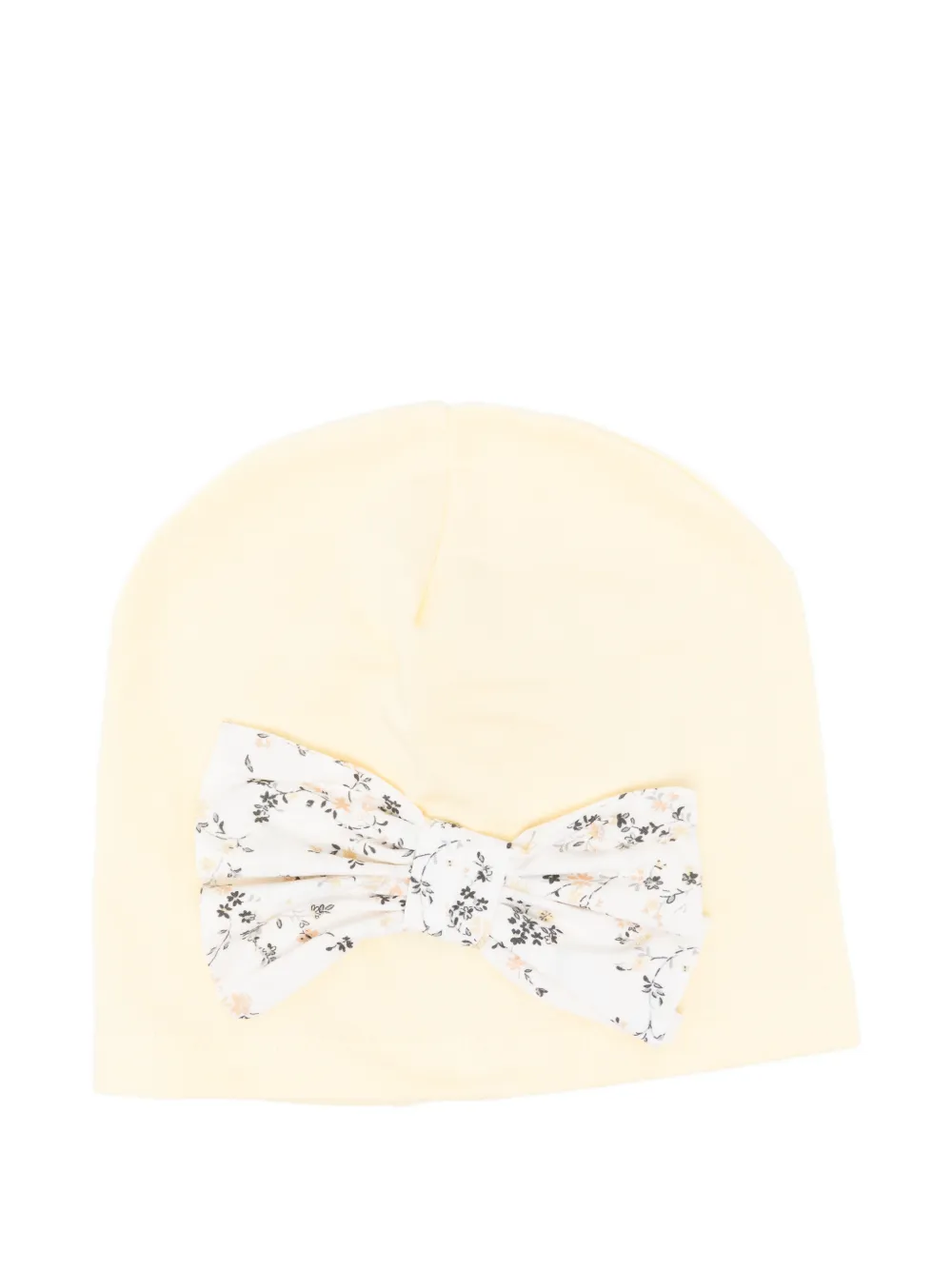NANAN floral-bow hat - Giallo