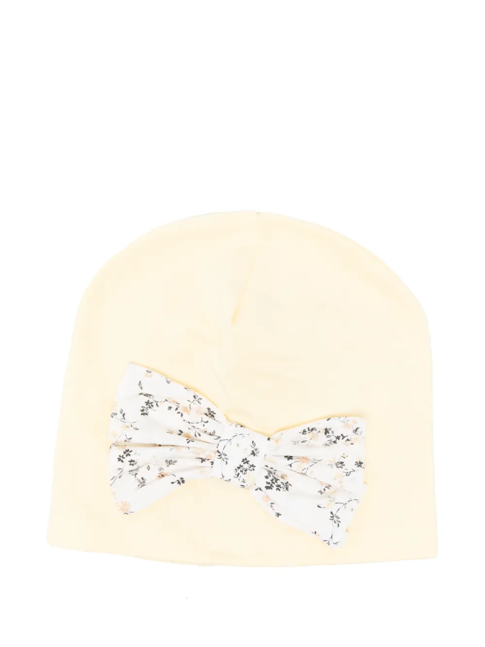 NANAN floral-bow hat - Giallo