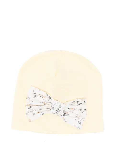 NANAN floral-bow hat