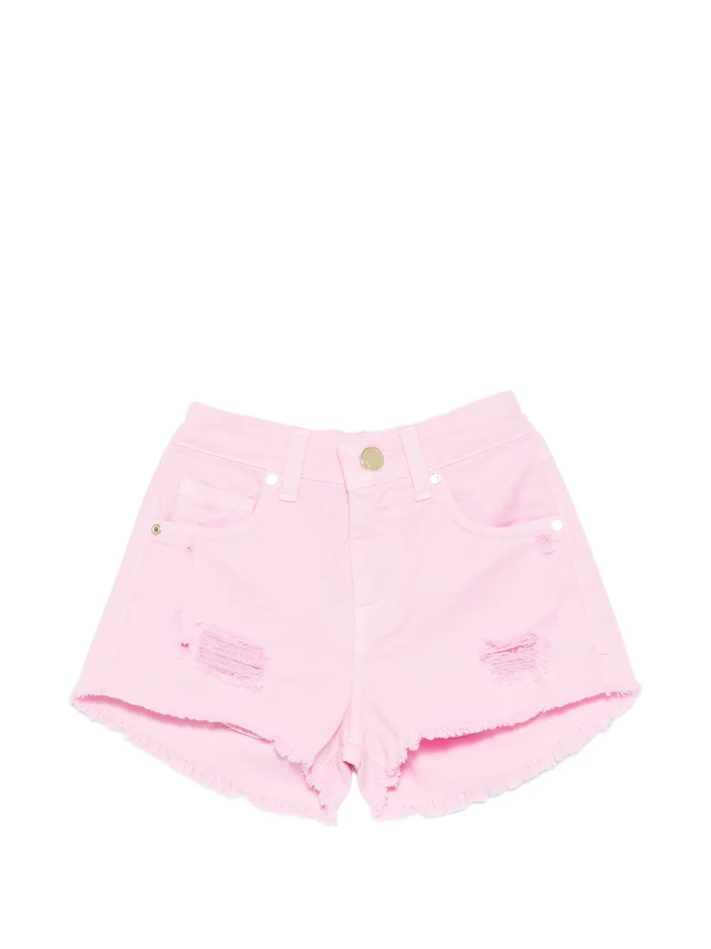 Miss Grant Kids distressed-effect shorts - Rosa