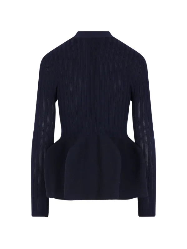 トップス CFCL Lightweight Shirt Cardigan CFCL Ribbed Buttoned Cardigan | Blue | FARFETCH