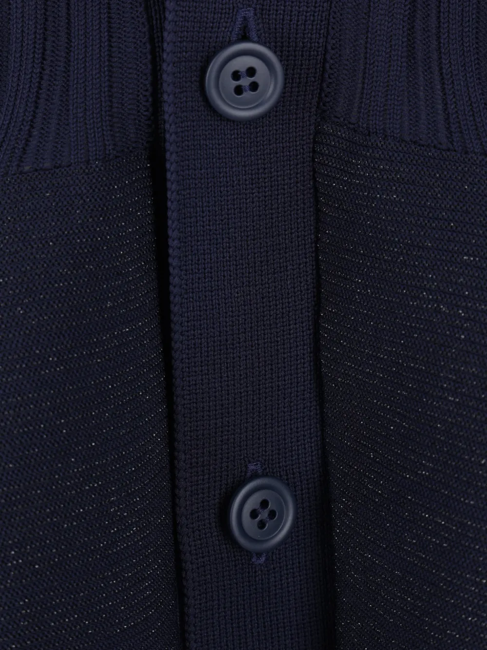  Cfcl Ribbed Buttoned Cardigan - Blue 