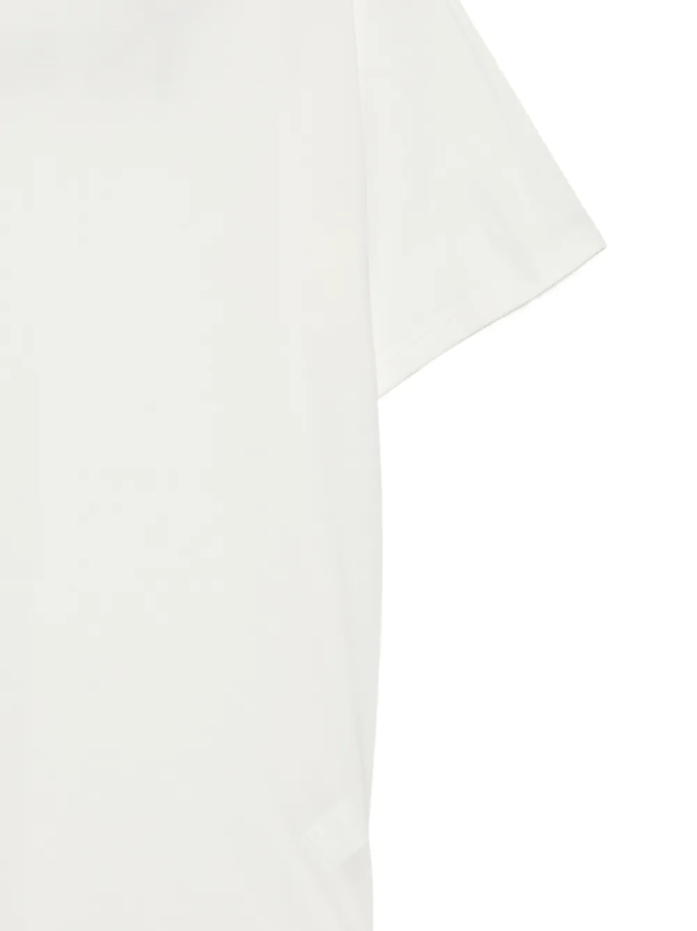 Y's BIG LOGO PRINT SHORT SLEEVE T-SHIRT Wit