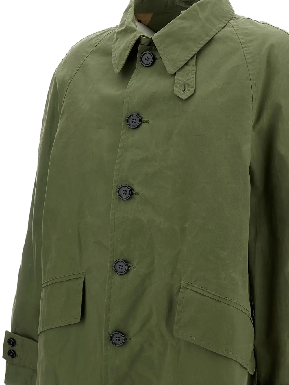  L'impermeabile Button Coat - Green 