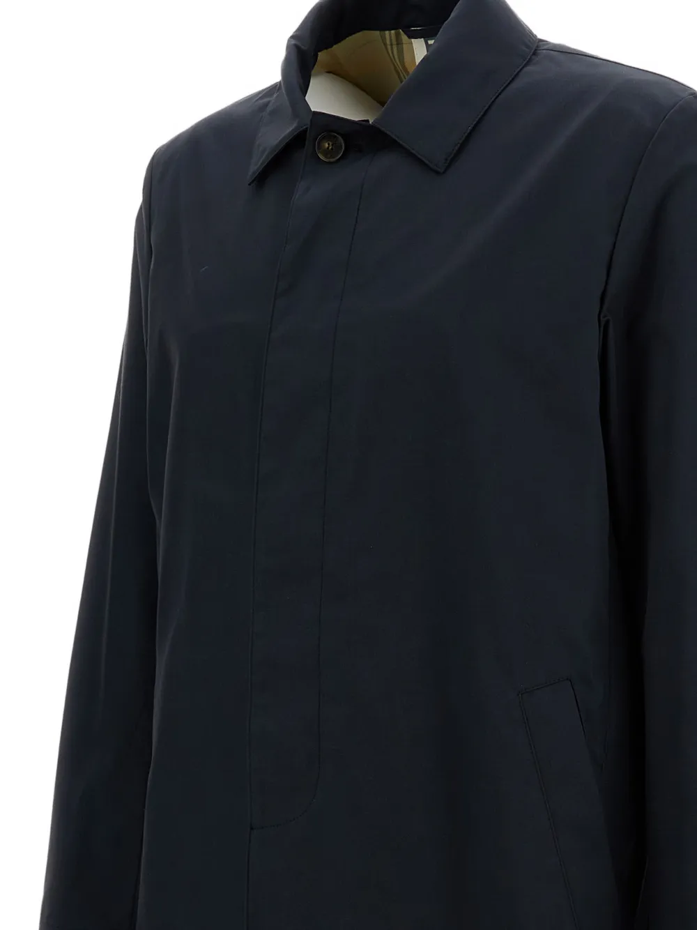  L'impermeabile Buttoned Coat - Blue 