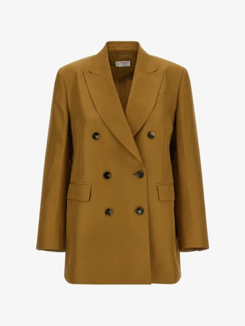Alberto Biani double-breasted peak lapels blazer