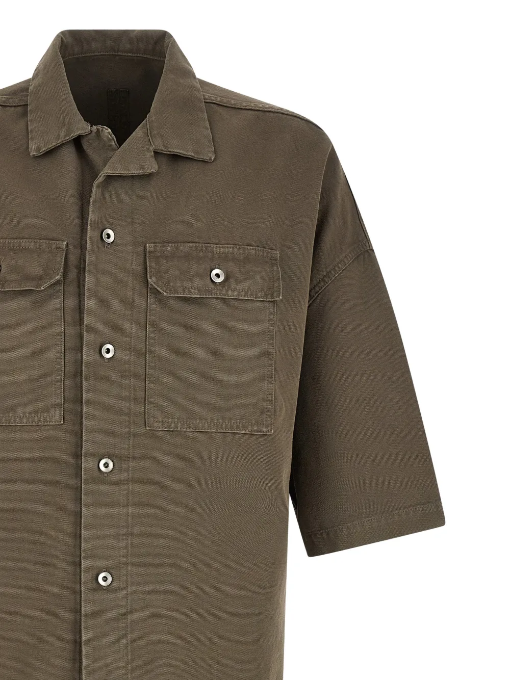 Rick Owens DRKSHDW Magnum Tommy overhemd met zakken Grijs