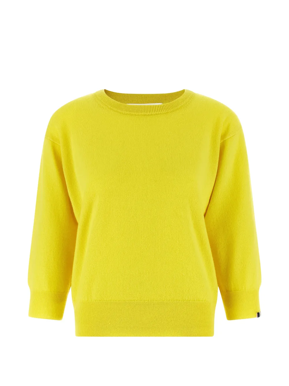 extreme cashmere dropped-shoulder sweater - Giallo
