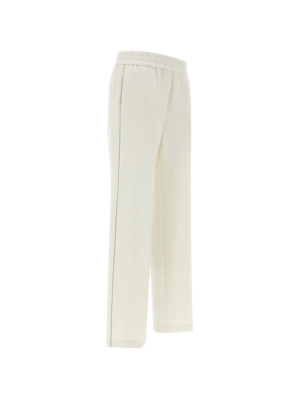 Peserico Punto Luce broek met wijde pijpen Beige