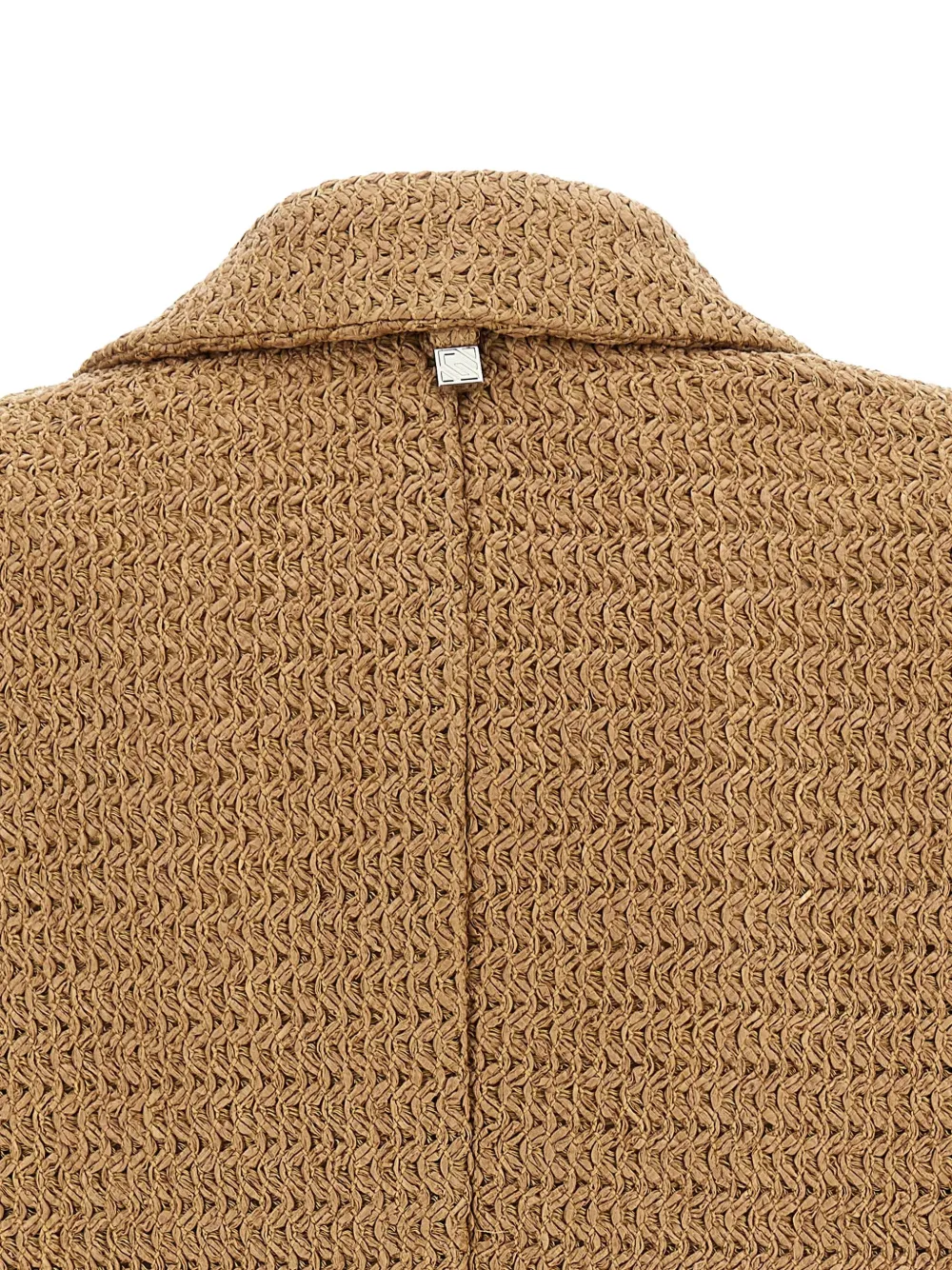 Giuseppe Di Morabito Blazer met gevlochten bloemen Bruin