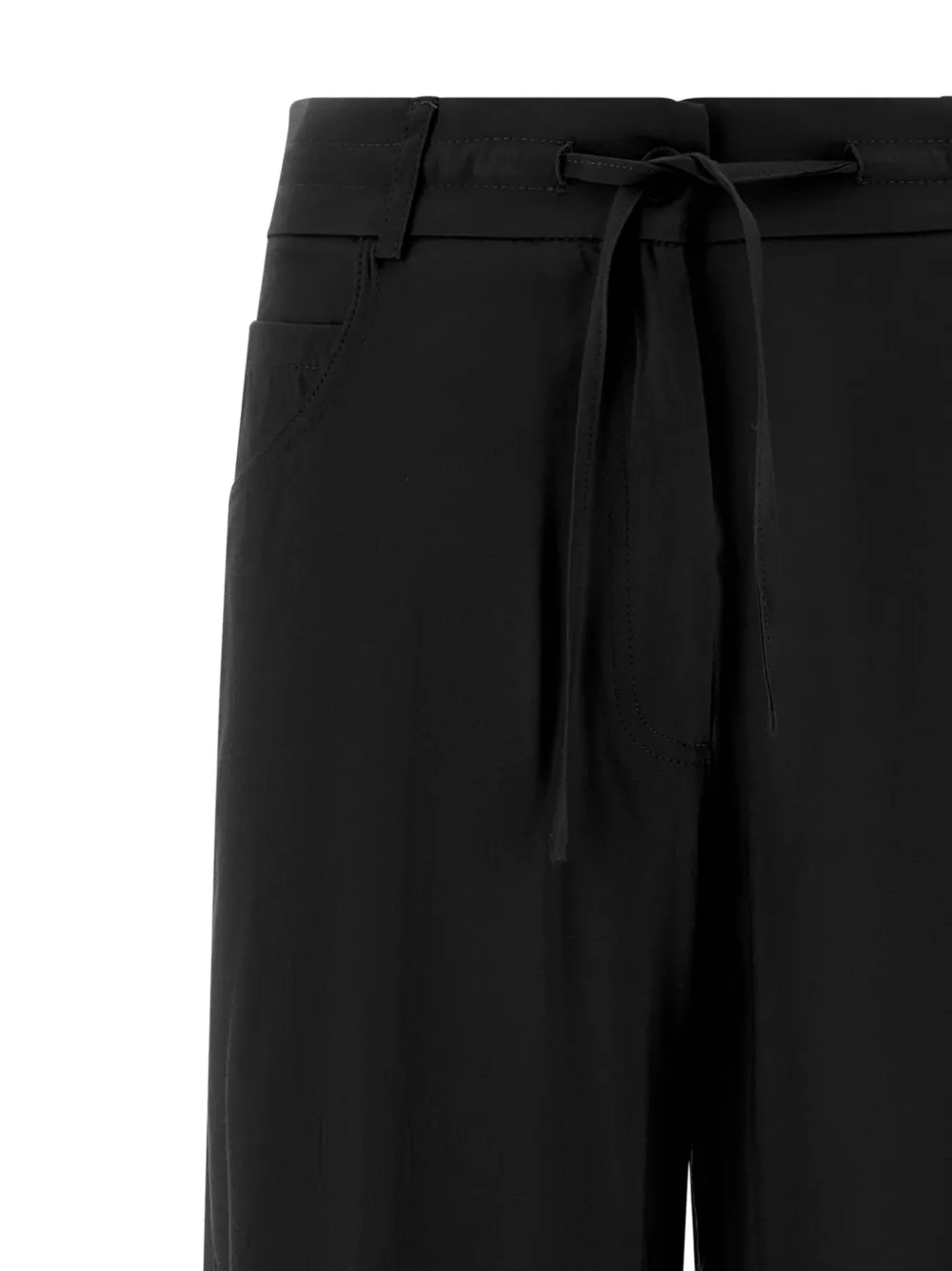  Nude Drawstring Trousers - Black 
