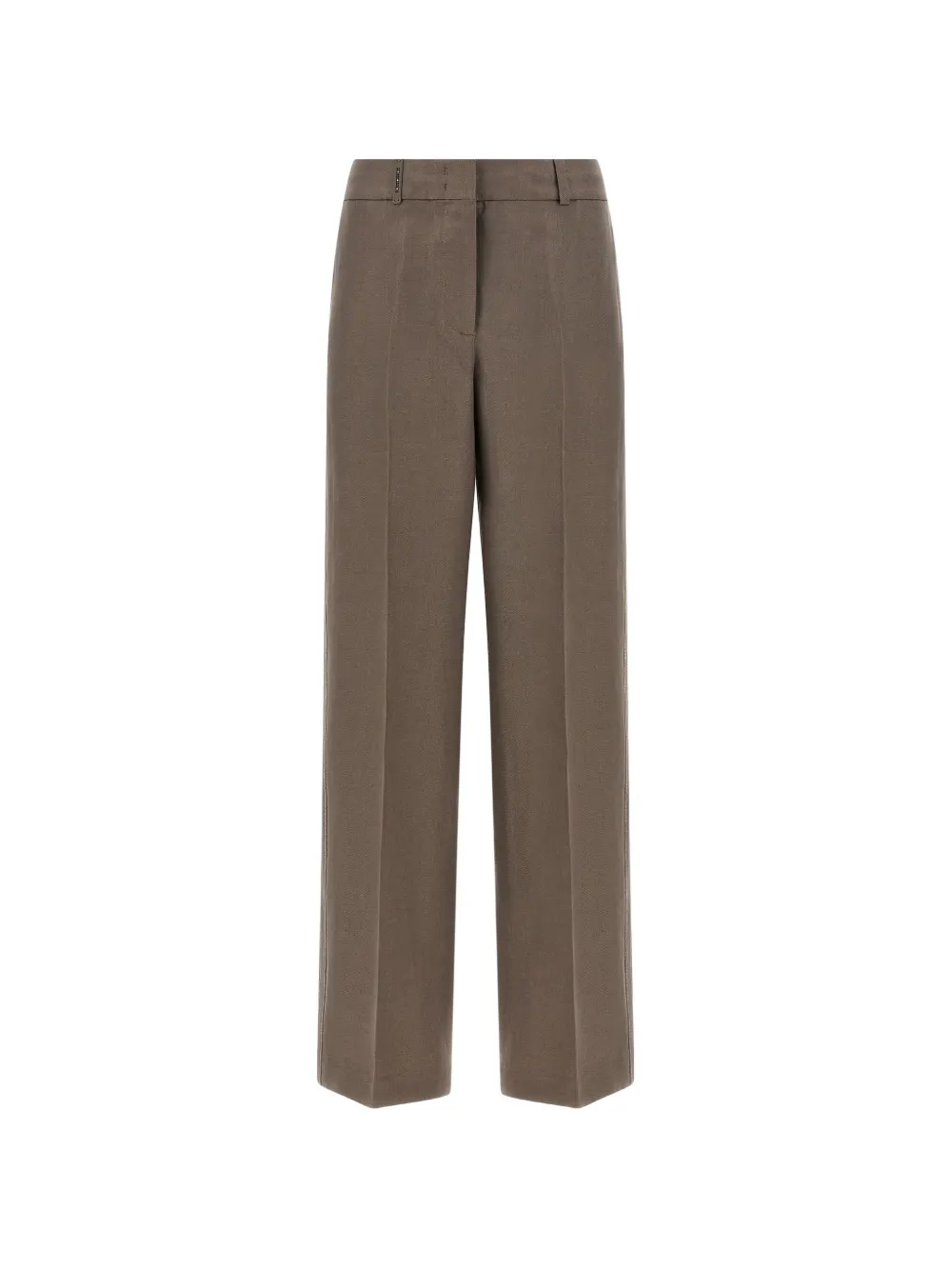 Peserico linen trousers - Marrone