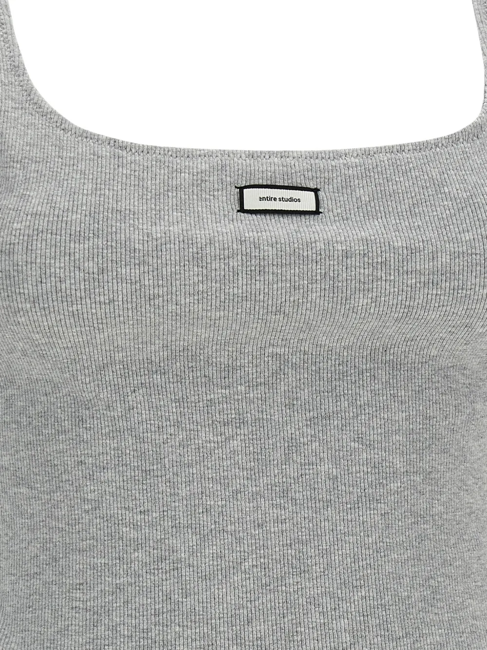 ENTIRE STUDIOS Geribbelde tanktop Grijs