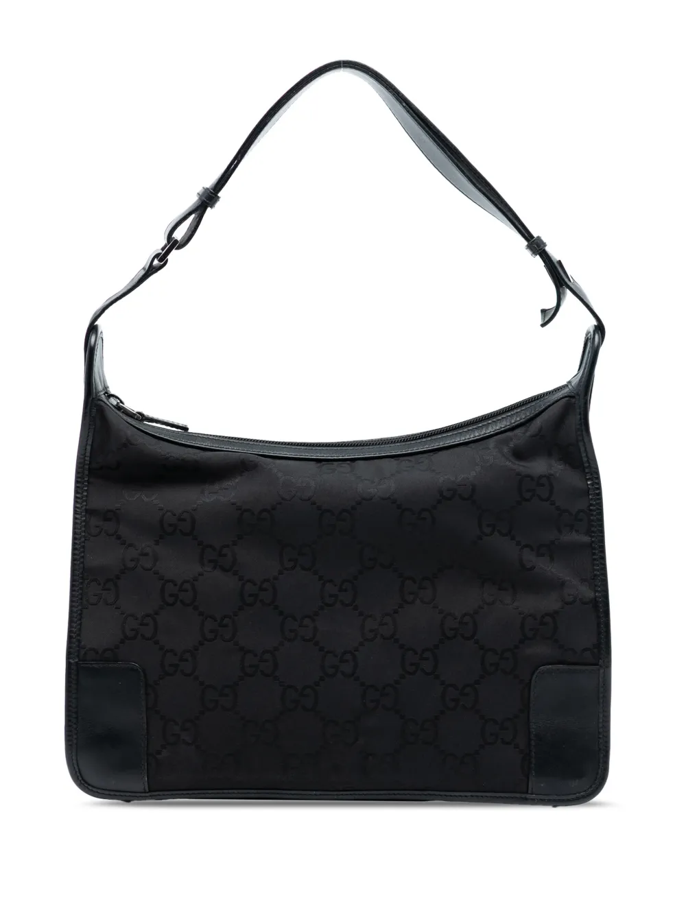 Gucci Pre-Owned 2000-2015 GG Nylon shoulder bag - Nero