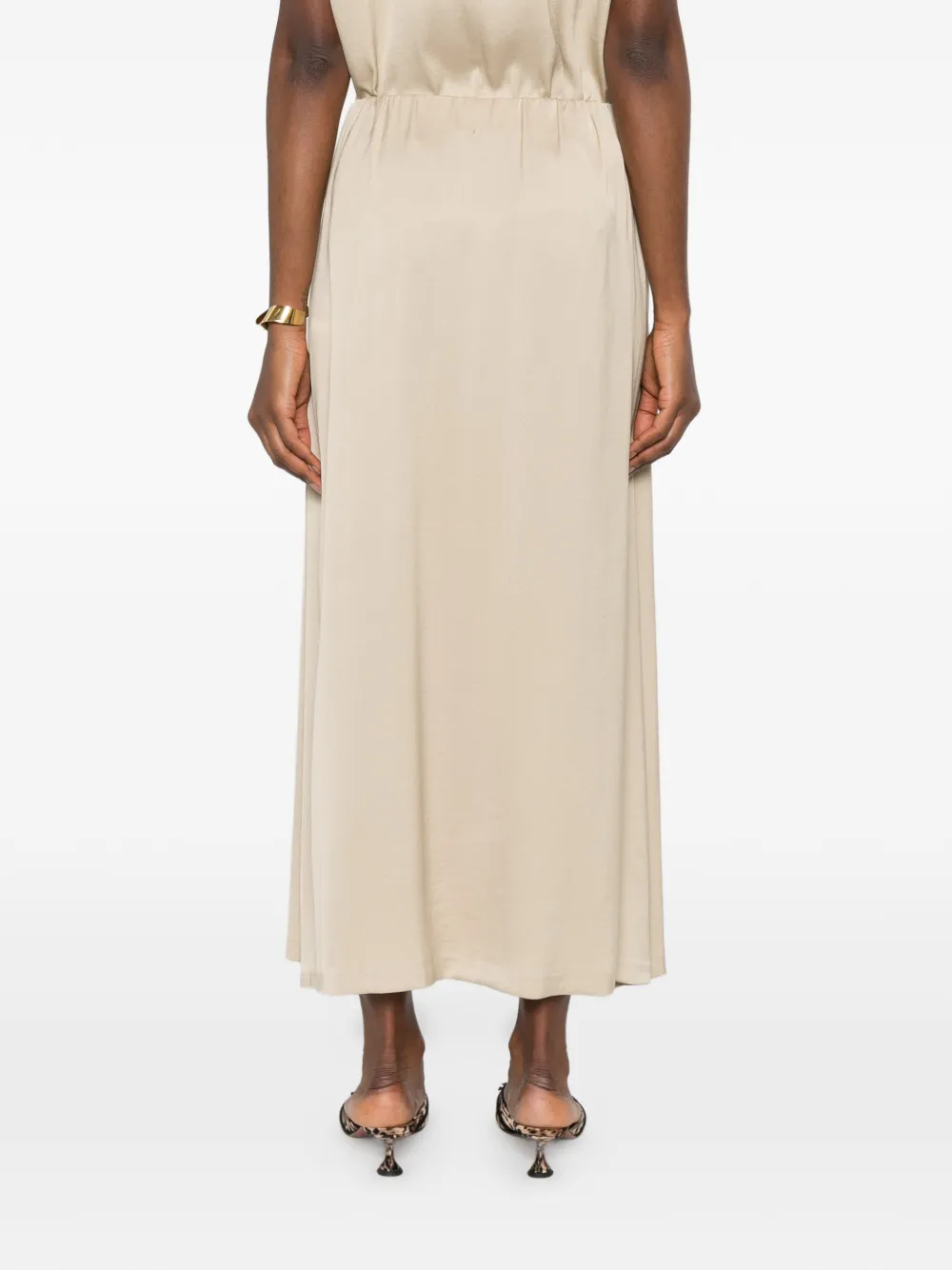 Drykorn Midi-plooirok Beige