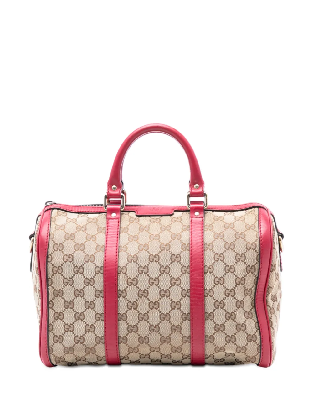 Gucci Pre-Owned 2016-2025 Medium GG Canvas Joy Boston Bag satchel - Marrone