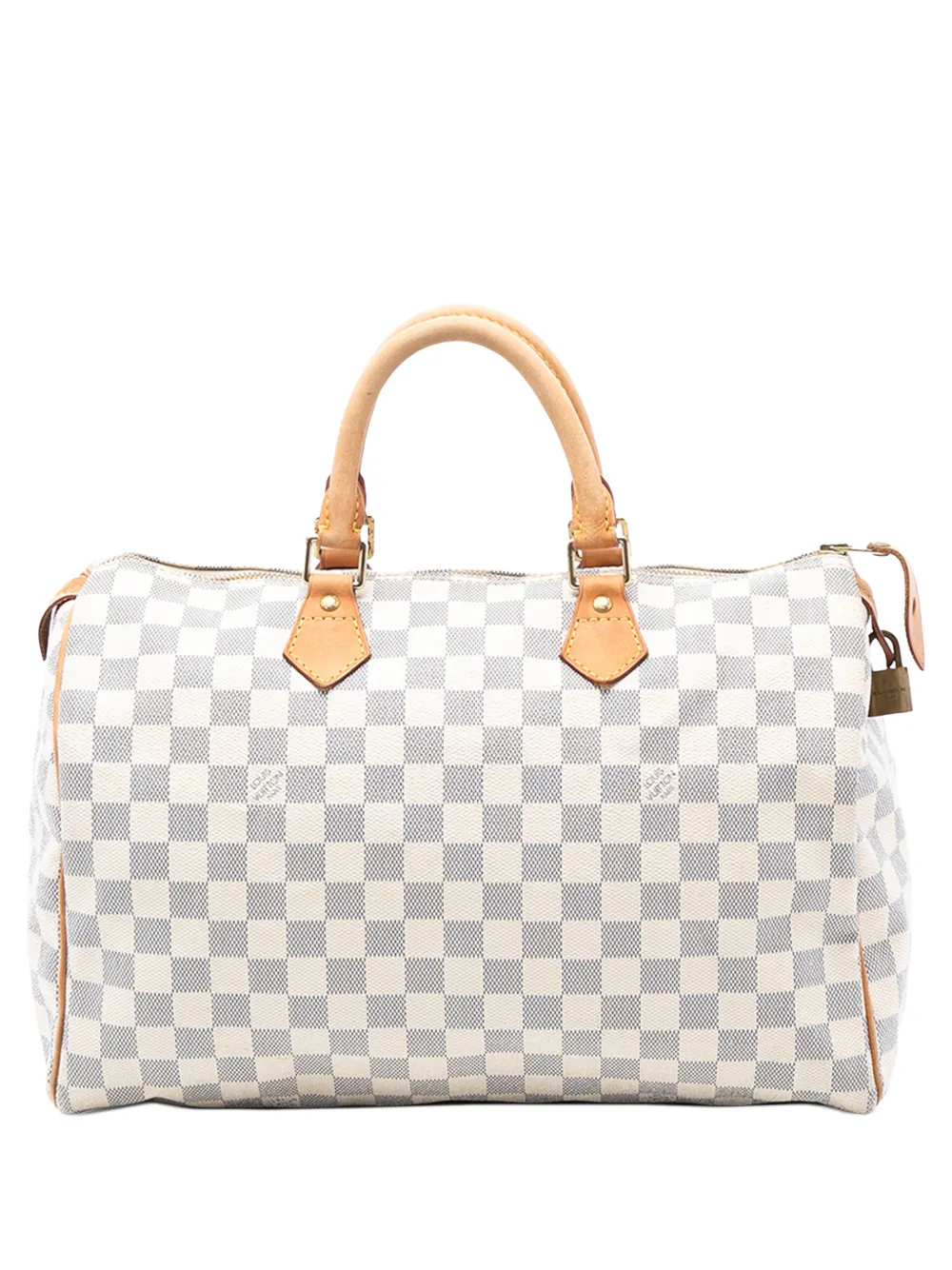Louis Vuitton Pre-Owned 2009 Damier Azur Speedy 35 boston bag - Weiß