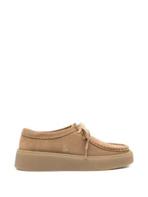 Clarks Wallabee Derby Shoes | Neutrals | FARFETCH CA