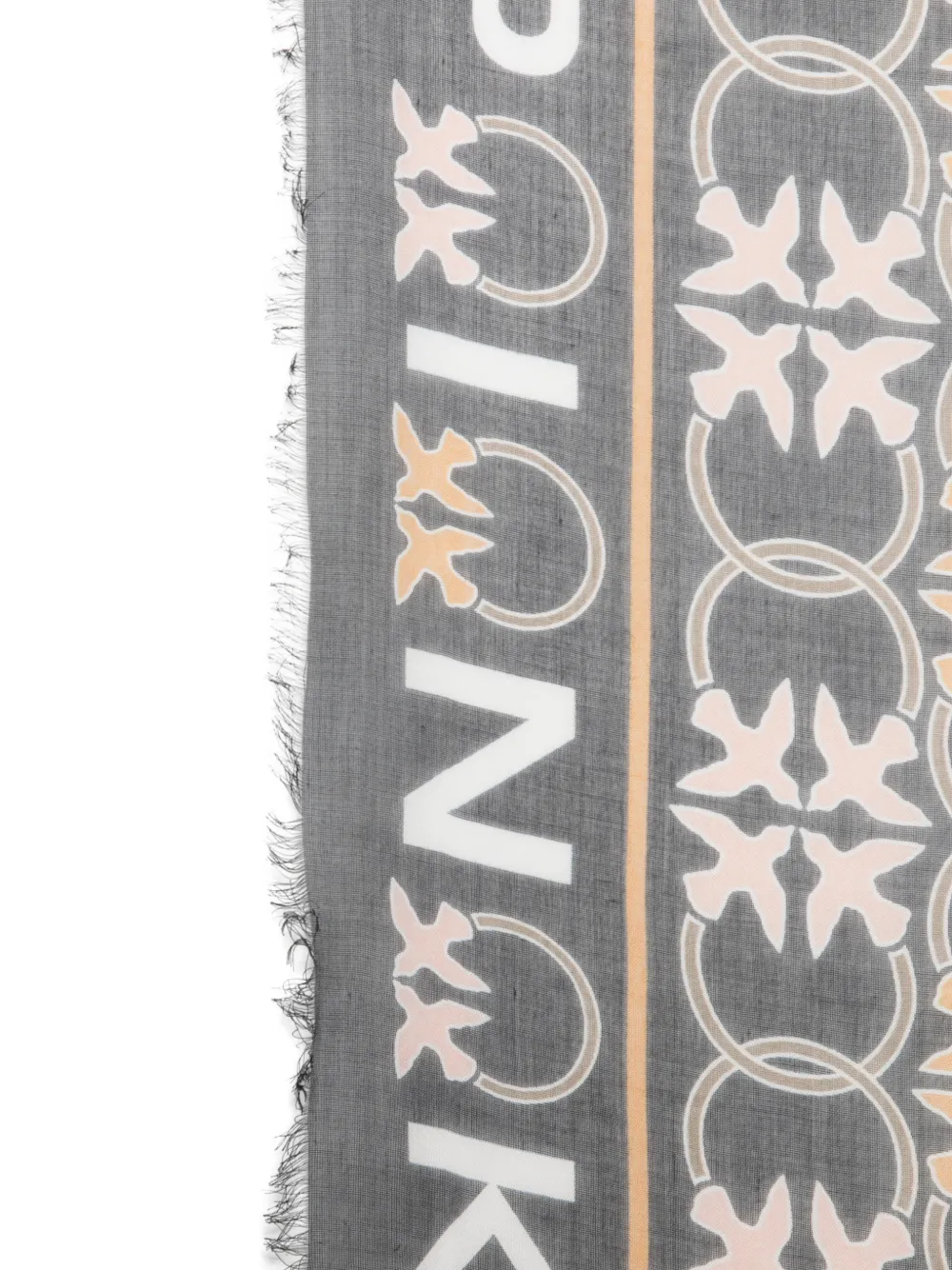 PINKO Mambo sjaal met print Zwart