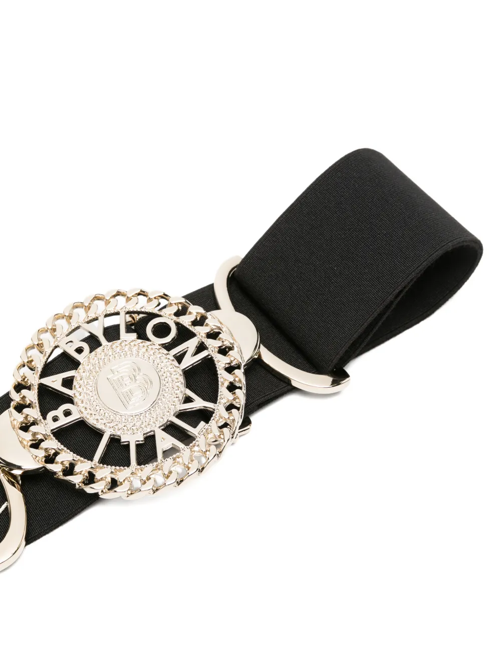  Babylone Paris Logo-detail Belt - Black 