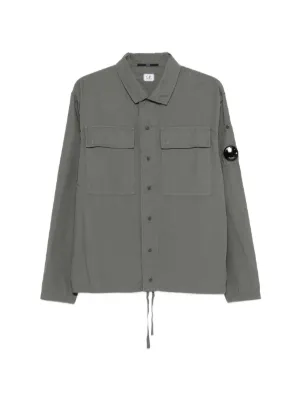 C.P. Company ジップアップ シャツ | グリーン | FARFETCH JP