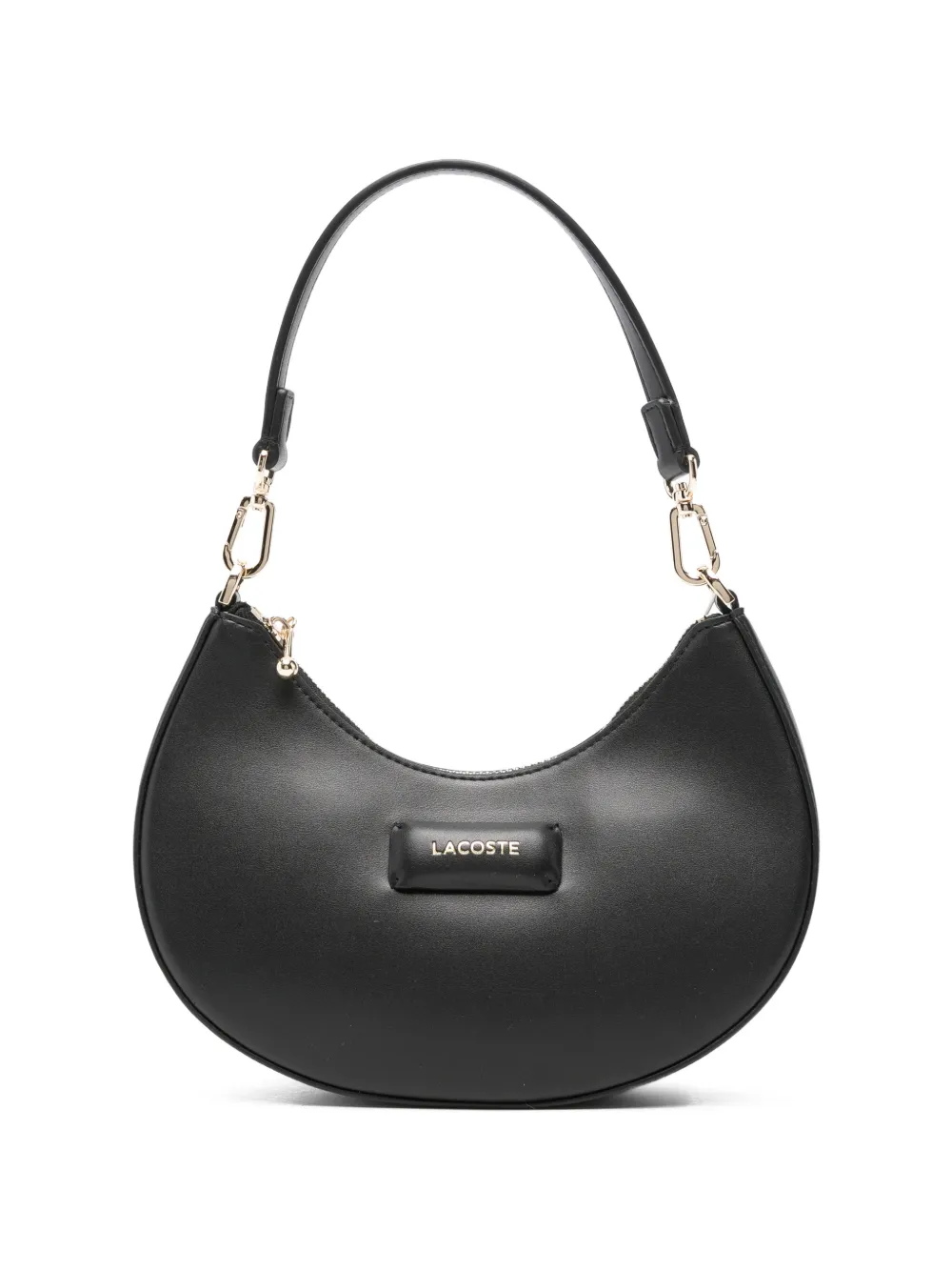Lacoste small Moon zip-up shoulder bag - Nero