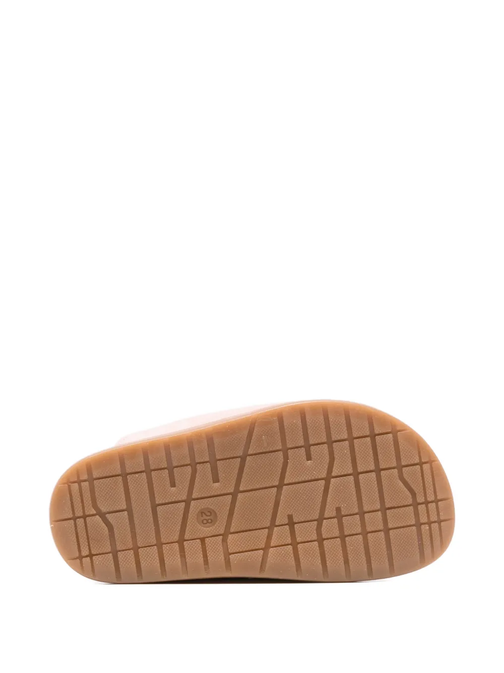 Elisabetta Franchi Kids Sandalen met geperforeerd bandje Roze