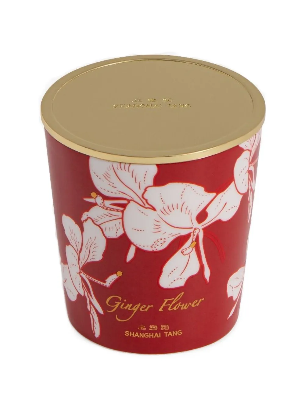 Shanghai Tang Tang Ginger flower candle - Rosso