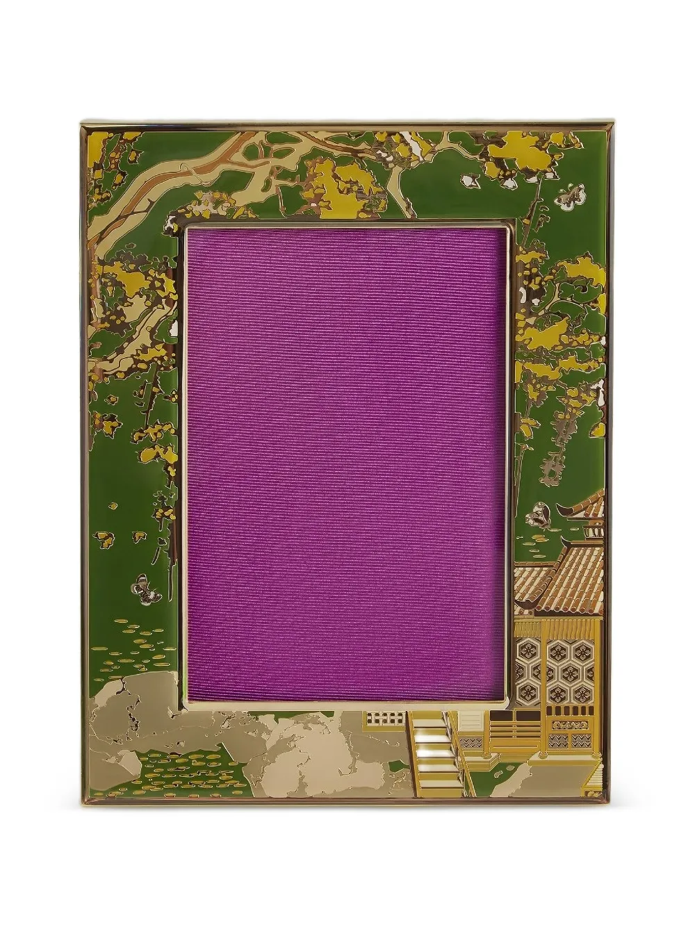 Shanghai Tang Tang Chinoiserie photo frame - Green