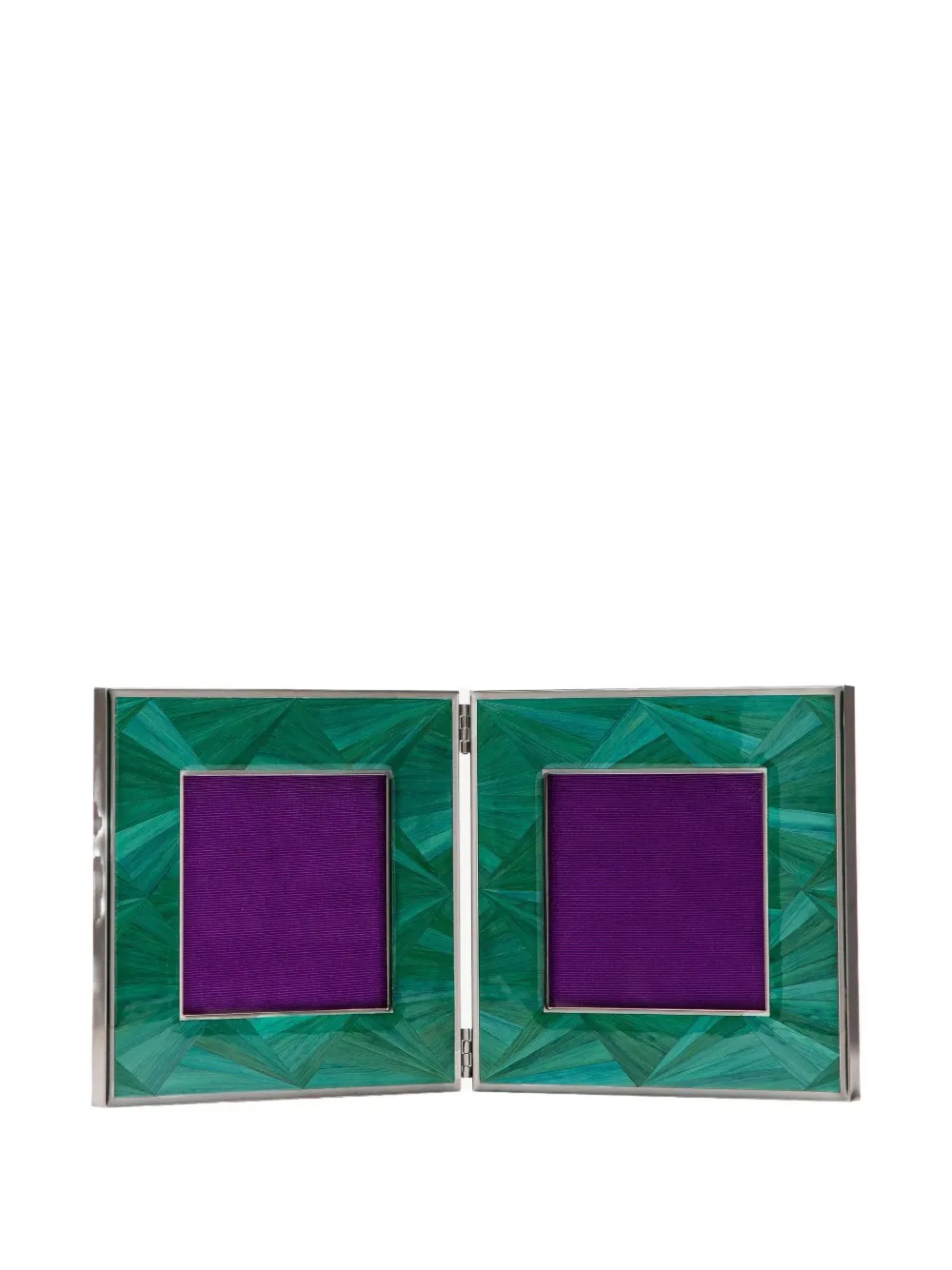 Shanghai Tang Tang Double photo Frame - Verde