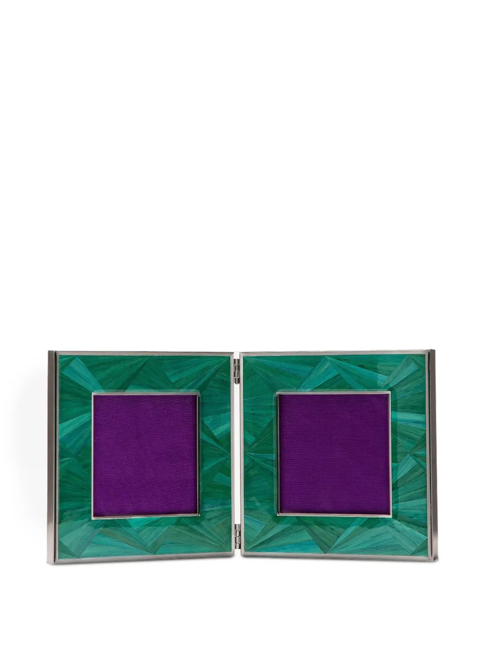 Shanghai Tang Tang Double photo Frame - Verde