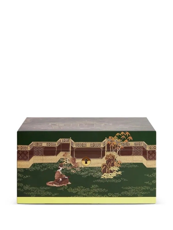 Shanghai Tang Tang Chinoiserie Jewellery Box | Green | FARFETCH HK
