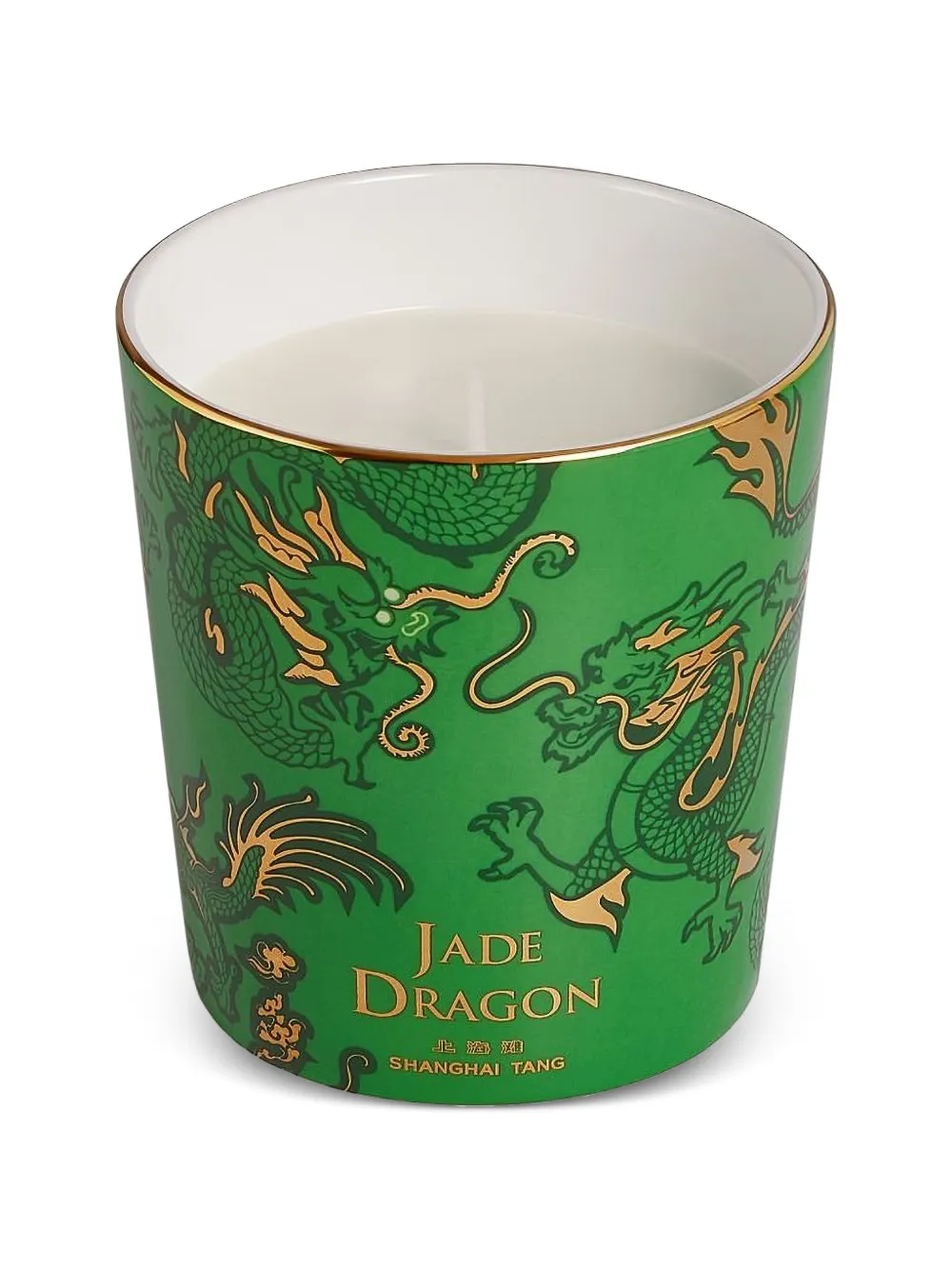 Shanghai Tang Tang Jade Dragon candle - Verde