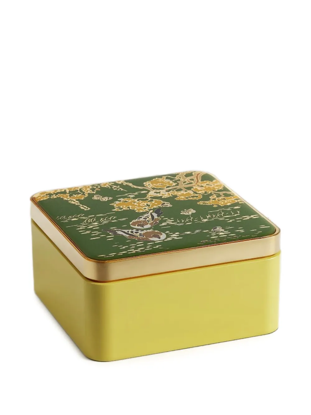 Shanghai Tang Tang Chinoiserie Coasters (set of four) - Gelb