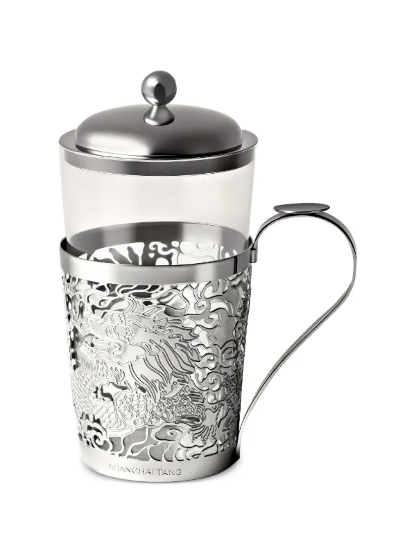 Shanghai Tang Tang Dragon Pattern Crystal Glass (set Of Shanghai Tang Tang Dragon Pattern Crystal Glass (set Of