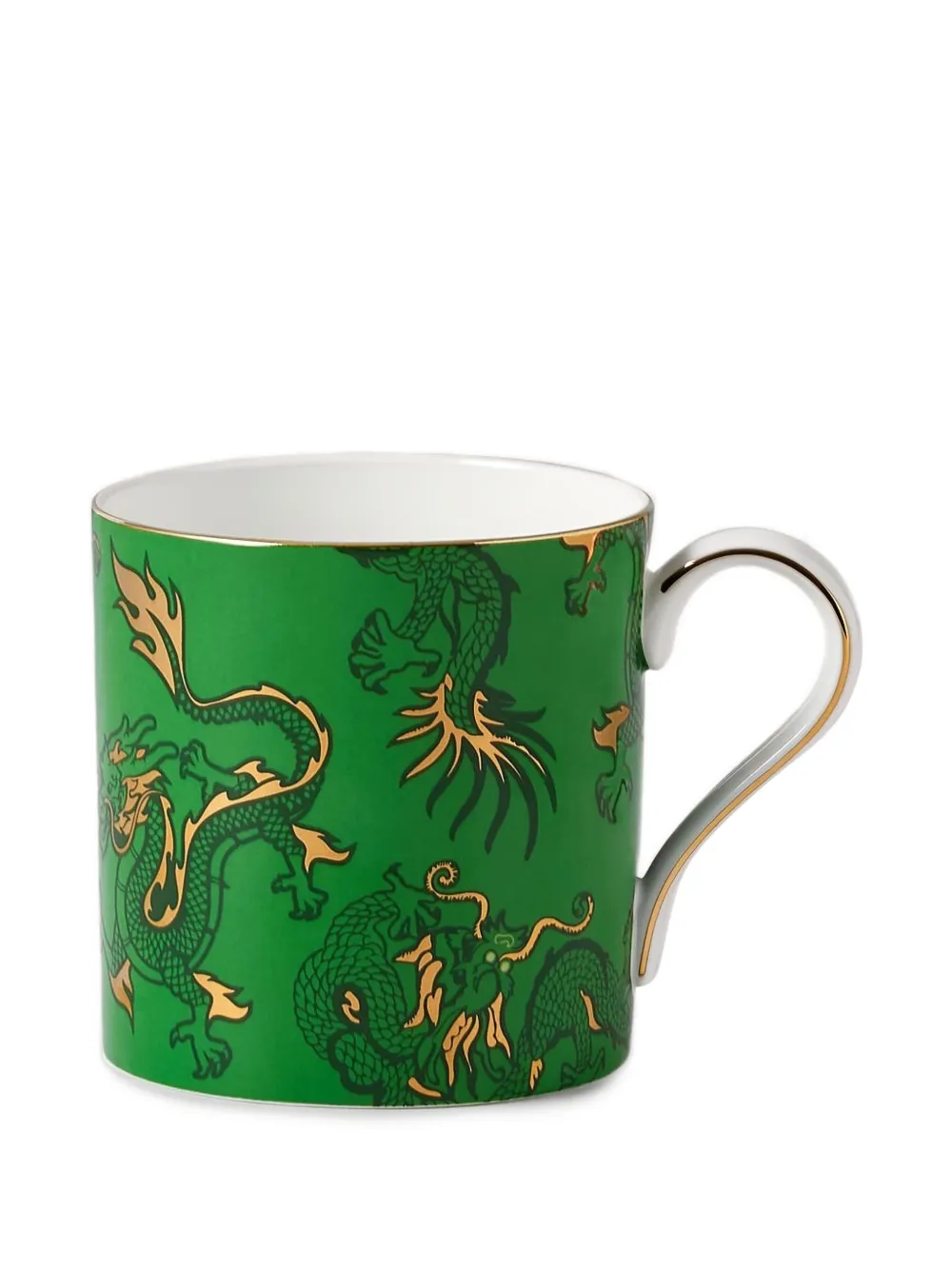 Shanghai Tang Dragon Graphic mug - Verde