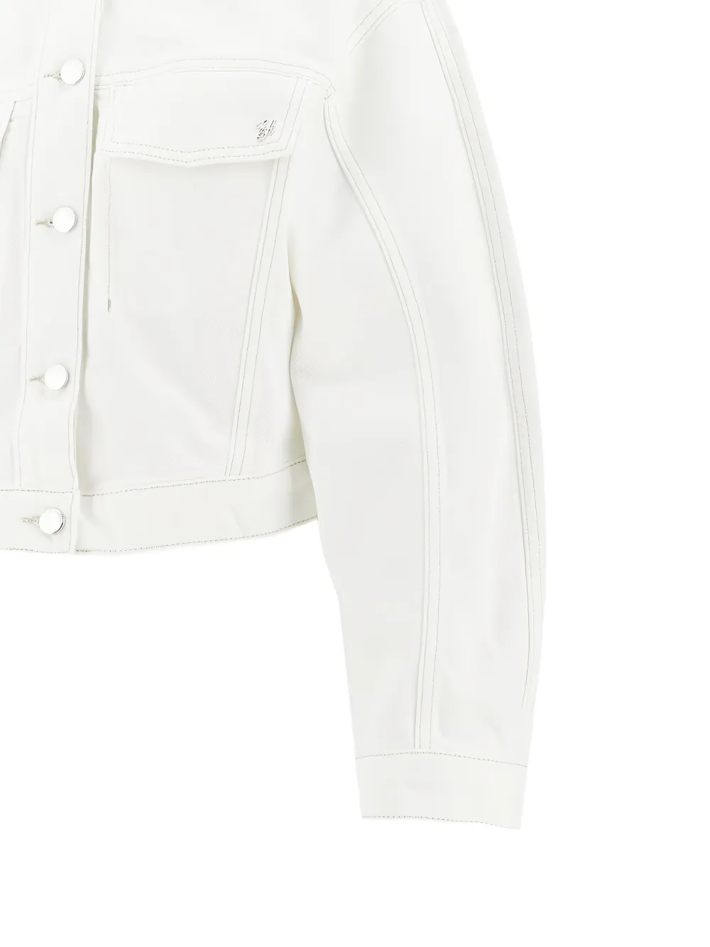 Emporio Armani Cropped jack Wit